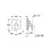 GROHE Eurodisc Cosmopolitan páková vanová baterie, chrom 19548002