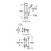 GROHE Grohtherm 1000 termostatická sprchová baterie, DN 15, chrom 34151001