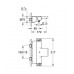 BAZAR GROHE Grohtherm 2000 NEW termostatická vanová baterie, DN 15, chrom 34464001 POŠKOZENÝ OBAL!!