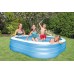 INTEX Beach Wave Swim Center Pool Bazén 229 x 229 x 56 cm 57495NP