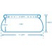 INTEX Easy Set Pool Bazén 396 x 84 cm s kartušovou filtrační pumpou 28142GN