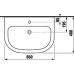 Jika OLYMP Deep umyvadlo 65 x 48cm, bez otvoru, bílá H8126140001091