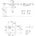KERAMAG Icon umyvadlo 50 x 48,5cm, s otvorem + dekorativní miska vlevo + KeraTect 124150600