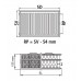 Kermi Therm X2 Profil-kompakt deskový radiátor pro rekonstrukce 33 554 / 1400 FK033D514