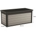 BAZAR KETER DENALI DUOTECH 570L Úložný box 151,7 x 72,5 x 70 cm, šedohnědá 17205943 ČÁSTEČNĚ SMONTOVÁNO!!