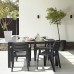 KETER JULIE Zahradní židle, 61,5 x 58,5 x 79 cm, grafit 17209497