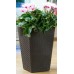 KETER RATTAN PLANTER S 23,6L Květináč, malý 28,5 x 43,5 cm, hnědá 17192300