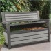 VÝPRODEJ KETER HUDSON STORAGE BENCH 227L Úložná lavice 132,7 x 61,2 x 89 cm, hnědá 17204490 POŠKOZENÝ OBAL, ŠPINAVÝ SEDACÍ DÍL!!