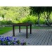 KETER MELODY QUARTED Zahradní stůl, 95 x 95 x 75 cm, hnědá 17197992