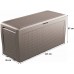 KETER SAMOA RATTAN 270L Zahradní úložný box 117 x 45 x 57 cm, cappuccino 17209570