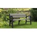 VÝPRODEJ KETER MONTERO DOUBLE SEAT Zahradní lavice 120 x 62 x 89 cm, grafit/hnědošedá 17204654 POŠKOZENÁ!!