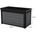 KETER CORTINA 380L Zahradní úložný box 122,9 x 62,1 x 70,6 cm, šedý 17212402