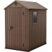 KETER DARWIN 4 x 6 zahradní domek, 125,8 x 184,5 x 205 cm, hnědý 17209417