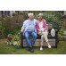 KETER DECO GARDEN BENCH 227L Úložná lavice, 133 x 61 x 89 cm, ashwood 17213853