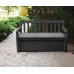 VÝPRODEJ KETER EDEN GARDEN BENCH 265L Úložná lavice 140 x 60 x 84 cm, grafit/šedá 17190198 POŠKRÁBANÝ DÍL FN.1!!