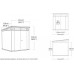 KETER PENT SIGNATURE HORIZONTAL 7 x 7 domek, 216 x 218 x 226 cm, ashwood 17212803