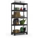 KIS PLUS TRIBAC 90/5 regál 182x90x45 cm, černá 9933
