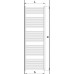 KORADO KORALUX LINEAR CLASSIC trubkové otopné těleso 1820/0500 white RAL 9016 KLC-182050-00-10