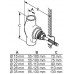 KLUDI podomítkový ventil DN 32, přípravná montáž 29515