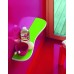 LAUFEN FLORAKIDS Keramická koupelnová polička pro děti, 55 cm, bílá/zelená