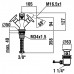 LAUFEN CURVEPRIME Bidetová kohoutková baterie, výtok 105 mm, automat. výpusť, 3.4270.1