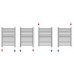 KORADO KORALUX LINEAR CLASSIC 0700/0500 trubkové otopné těleso white RAL 9016 KLC-070050-00-10