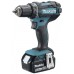 MAKITA DDF482RFJ Aku vrtací šroubovák Li-ion (2x3,0Ah/18V) Makpac 2