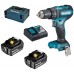 VÝPRODEJ MAKITA DDF485RFJ Aku bezuhlíkový šroubovák Li-ion LXT, 2x 18V/3,0 Ah, Makpac PO SERVISE, OPRAVA SPÍNAČE!!