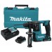 MAKITA HR140DWYE1 Aku vrtací kladivo s příslušenstvím SDS-Plus Li-ion (2x1,5Ah/12V)