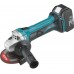 MAKITA DGA452RTJ Aku úhlová bruska 115mm LXT (2x5,0Ah/18V) Makpac