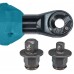 MAKITA DWR180Z Aku ráčnový utahovák 47,5 Nm, 800 U/min, 1/4" a 3/8" (18V), bez aku