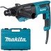 MAKITA HR2670FT Kombinované kladivo s výměnným sklíčidlem SDS-Plus (800W/3,0J)+kufr