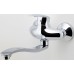 NOVASERVIS METALIA 57 Dřezová nebo umyvadlová nástěnná baterie 100 mm chrom 57074,0