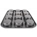 BLAUMANN Gray Granit plech na pečení na 12 muffin BL-1584