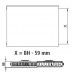 Kermi Therm X2 Plan-Kompakt deskový radiátor 12 900 / 2000 PK0120920