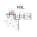 Boki Krycí mřížka k podlahovým konvektorům PML-34-300-11 příčná, dural