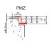 Boki Krycí mřížka k podlahovým konvektorům PMZ-42-300-13 příčná, nerez