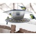 Prosperplast BIRDYFEED ROUND krmítko pro ptáky 29,4cm antracit IBFR