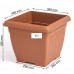 Prosperplast TERRA Květináč 45x45x35cm, 42l, antracit DKWT45