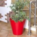 Květináč TUBUS 40 cm, 28,5l, grafit DTUB400