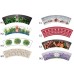 PROSPERPLAST Květináč s potiskem IML 12 cm, motiv M2 DML120