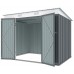 Riwall RMSP 6x8 Anthracite - zahradní domek kovový 2,4 x 1,8 m SM-F68K-H158-A