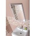 SAPHO FLOAT zrcadlo s RGB osvětlením 90x55cm, bílá 22562