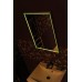 SAPHO FLOAT zrcadlo s RGB osvětlením 90x55cm, bílá 22562