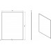 SAPHO ACCORD zrcadlo s fasetou 60x80cm, bezpečnostní zakulacené rohy MF441