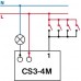 ELEKTROBOCK multifunkční časový spínač CS3-4M