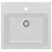 Franke SET T13 tectonitový dřez SID 610 bílá + dřezová baterie Samoa