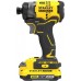 STANLEY SFMCF820D2K FatMax V20 Aku rázový utahovák třírychlostní 1/4" (18V/2x2,0Ah), kufr