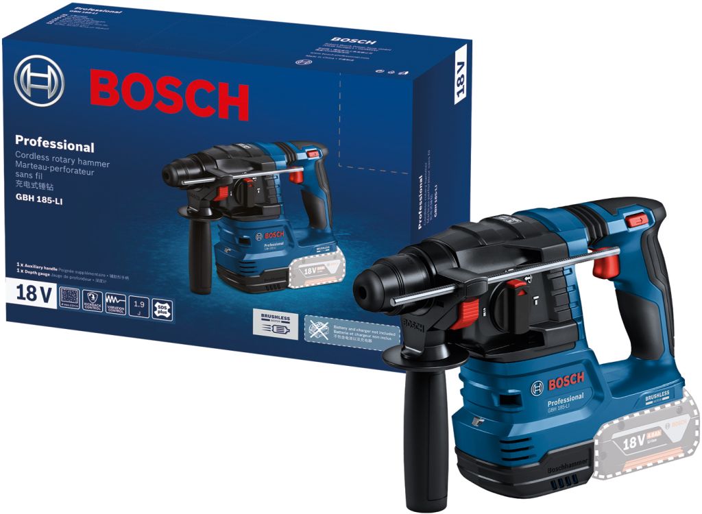 BOSCH GBH 185-LI PROFESSIONAL Vrtací kladivo SDS plus (solo) 0611924020