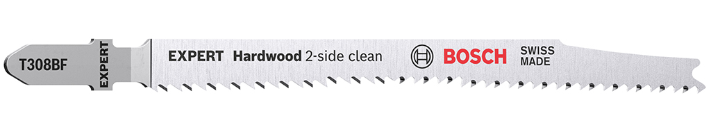 BOSCH 25dílná sada pilových plátků T 308 BF EXPERT Hardwood 2-side clean 2608900545